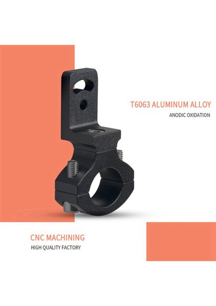 4 Adet Evrensel Gidon 22 25MM 7/8 Inç Motosiklet Far Braketi Spot Tutucu Boru Kelepçesi Cafe Chopper Için (Yurt Dışından)