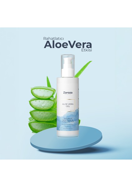 Nemlendirici Aloe Vera Jel Hassas Saç Derisi Için 200 ml indirimleri