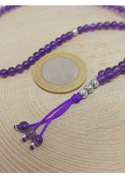 Ametist Taşı 99LUK Tesbih 4mm (8972) modelleri