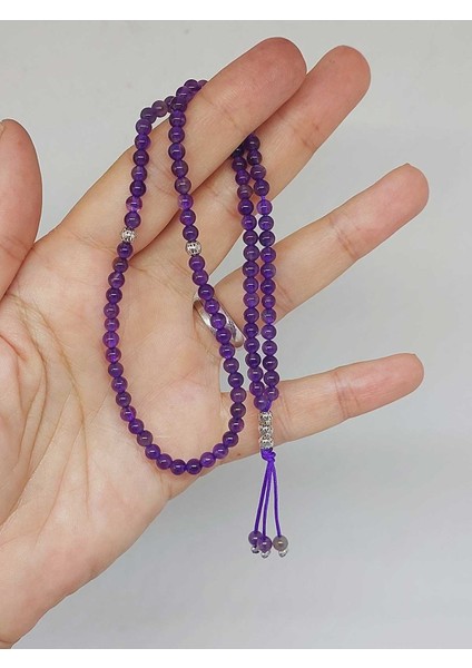 Ametist Taşı 99LUK Tesbih 4mm (8972) indirimleri