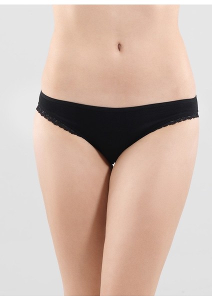 Kadın Slip Külot Comfort Elegance 1362 - Siyah