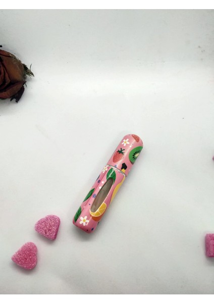 Mini Seyahat Parfüm Dolumlu Atomizer, Taşınabilir Parfüm Sprey Şişesi 5 ml (Meyve Desenli) fiyatları