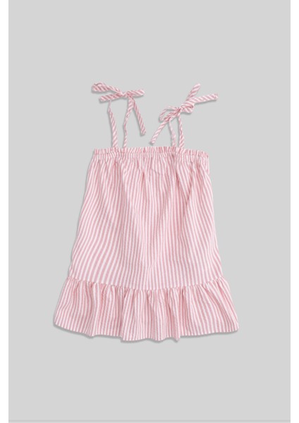 Watts Pembe Çizgili Kız Çocuk Elbise fiyatları