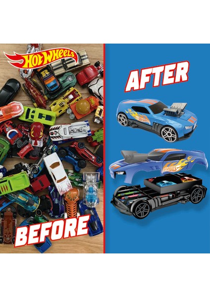 Race N' Haul 2'si 1 Arada Saklama Kutusu HWCC15 fırsatları
