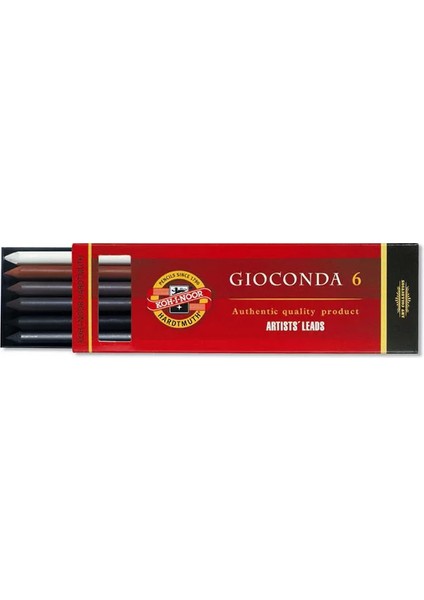 Gioconda 4869 Karışık Portmin Kalem Ucu 6lı