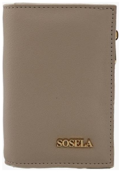 56-4039 Kadın Bej Cüzdan