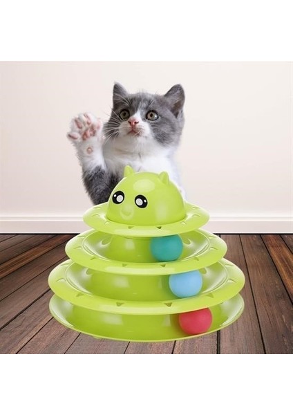 Eğlenceli Üç Katlı Kedi Oyuncağı Seti Kedi Oyunu fiyatları