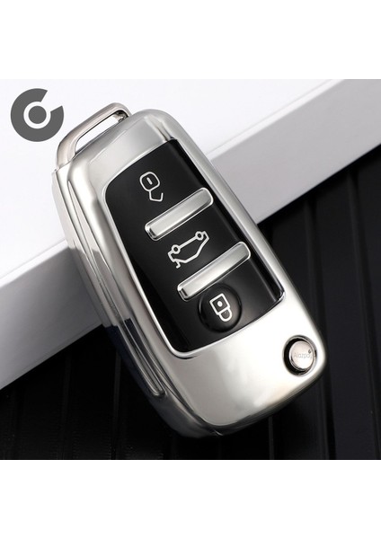 Audi A7 A6 A5 A4 A3 A1 & 8p 8l B5 B6 B7 B8 C4 C5 C6 4f Tt Rs & Q3 Q5 Q7 Tpu Anahtar Kılıfı (1 Adet)