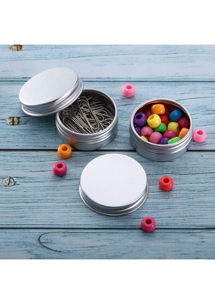 Vidalı Yuvarlak Alüminyum Teneke Kutular-Alüminyum Vidalı Kapaklı Yuvarlak Teneke Konteyner Şişesi (Yurt Dışından) fiyatları