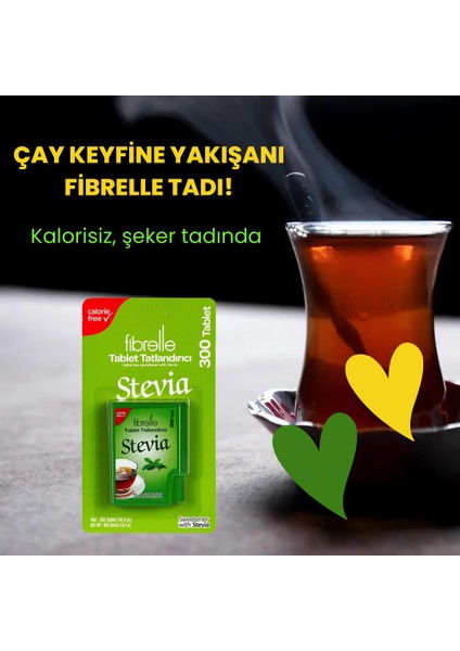 Stevialı Tablet Tatlandırıcı 300'LÜK Kutu fırsatları