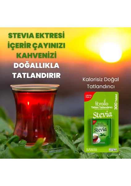 Stevialı Tablet Tatlandırıcı 300'LÜK Kutu indirimleri