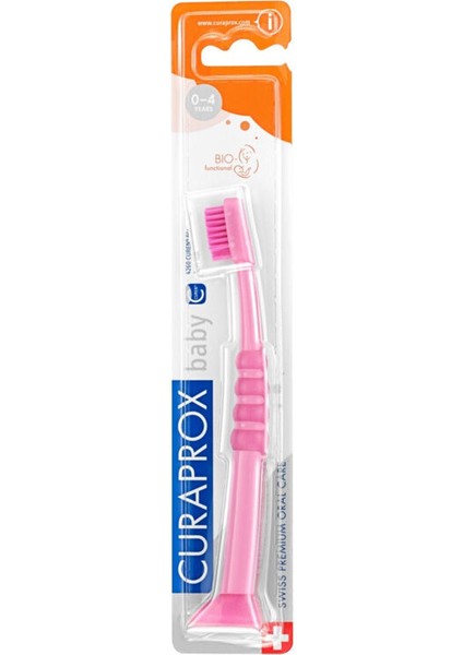 Baby 0-4 Yaş Bebek Diş Fırçası - Pembe