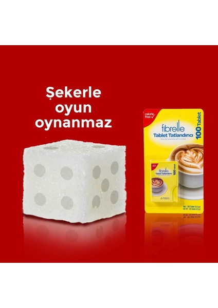 Sucralozlu Tablet Tatlandırıcı 100'LÜK Cep