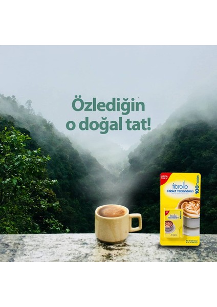 Sucralozlu Tablet Tatlandırıcı 100'LÜK Cep