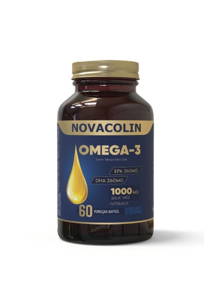 Novacolın Omega-3 1000 MG 60 Softgel