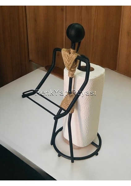 Dekoratif Kağıt Havluluk - Yükseklik 38 cm Havlu Takma Yeri 28 cm