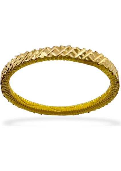 22 Ayar Altın Yıldızlı Ajda Yüzük Alyans Çok Şık