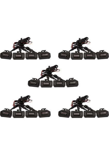 4pcs LED Ön Izgara Işıkları, Beyaz Işık (Yurt Dışından)