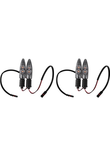 4x Motosiklet Ön LED Dönüş Sinyal Işığı Duman Lens Yan Göstergesi S1000R S1000RR S1000XR R1200GS R1200RS (Yurt Dışından)