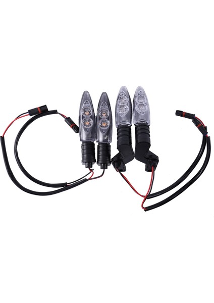 2x Motosiklet Ön Arka LED Dönüş Sinyal Işığı Duman Lens Yan Göstergesi S1000R S1000RR S1000XR R1200GS R1200RS (Yurt Dışından) fırsatları