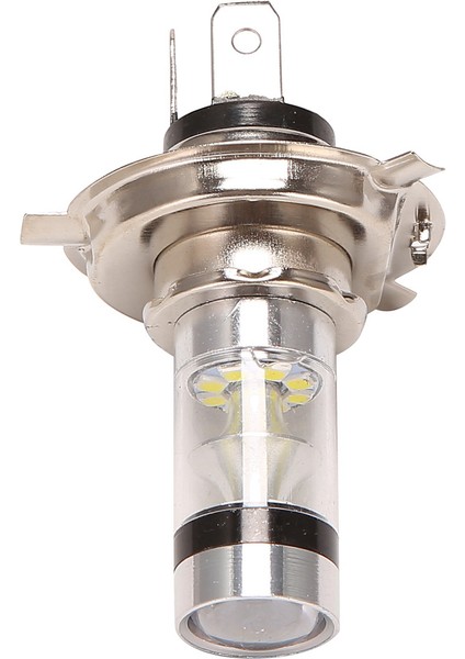 6 Adet H4 9003 Hb2 LED Motosiklet Far Ampulleri Hıd Yüksek ve Düşük Işın 6500 K Beyaz Güç (Yurt Dışından)