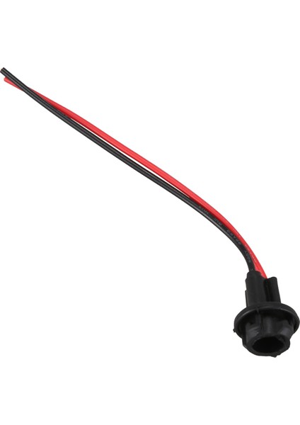 100X T10 W5W 168 194 Lamba Tutucu Soket Cam Taban Lamba Soketi Dıy, Siyah (Yurt Dışından)