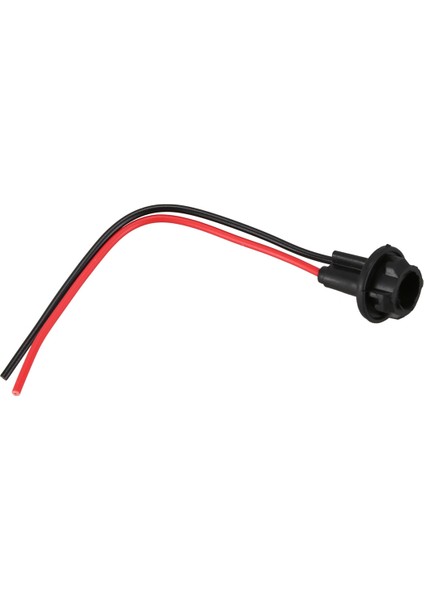 100X T10 W5W 168 194 Lamba Tutucu Soket Cam Taban Lamba Soketi Dıy, Siyah (Yurt Dışından)