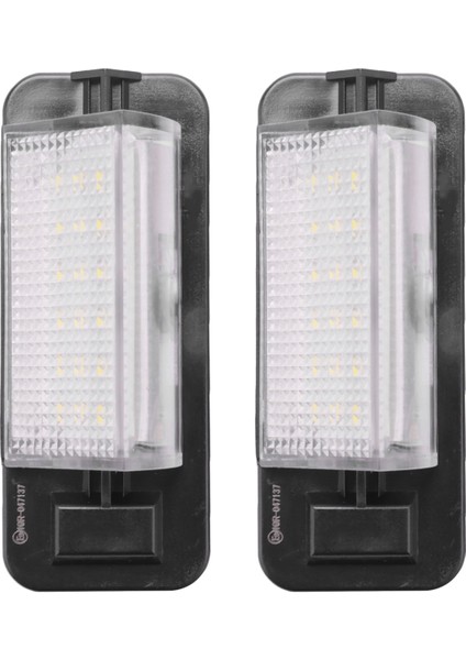 E36 318I 328I M3 Için 4 Adet 18LED Araba Yüksek Güçlü Beyaz Plaka Işığı (Yurt Dışından)