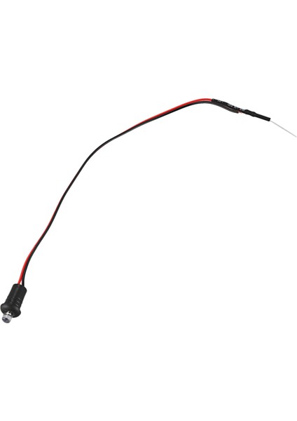 2x 12V Yanıp Sönen Kukla Sahte Araba Alarmı Dash Montajlı LED Işık (Kırmızı) (Yurt Dışından)
