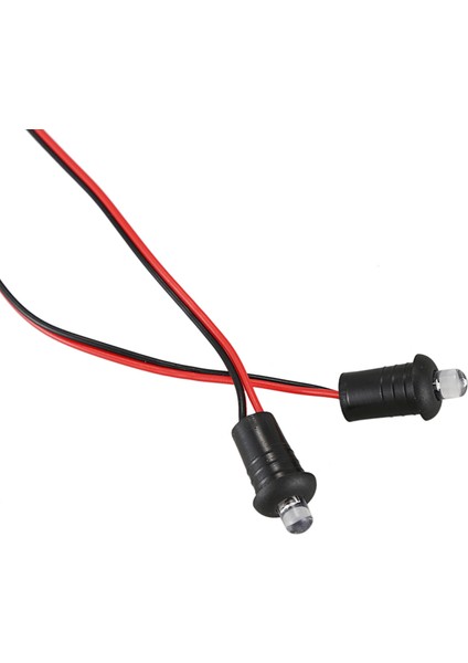 2x 12V Yanıp Sönen Kukla Sahte Araba Alarmı Dash Montajlı LED Işık (Kırmızı) (Yurt Dışından)