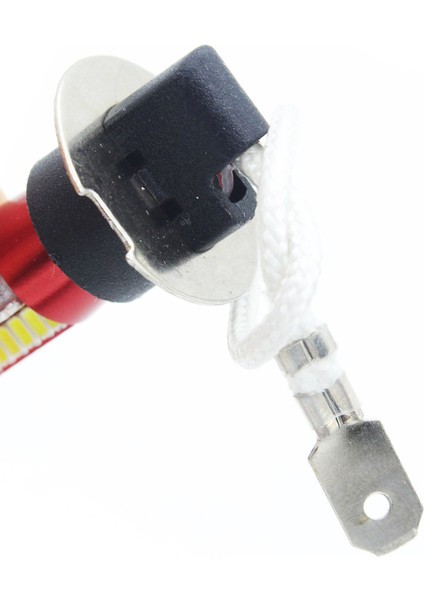 Çift H3 4041 Smd 57 LED Ampuller Xenon Beyaz 6000K Araba Sis Far Lambası 12V-24V (Yurt Dışından)