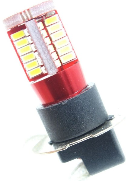 Çift H3 4041 Smd 57 LED Ampuller Xenon Beyaz 6000K Araba Sis Far Lambası 12V-24V (Yurt Dışından)