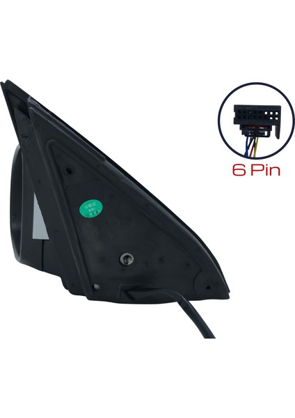 Dış Dikiz Aynası Vw Tiguan 2008-2016 Elektrikli, Isıtmalı, Sinyalli, Manuel Katlanır, Astarlı Kapak, 6 Pin indirimleri