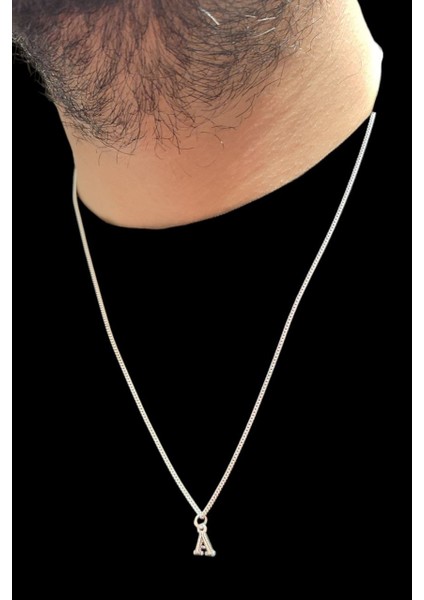 Evi 925 Ayar Gümüş Harfli Kolye fiyatları