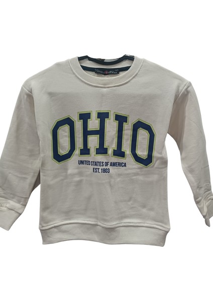Erkek Çocuk Sweat Ohio Arizona Yazılı Sweatshirt fiyatları
