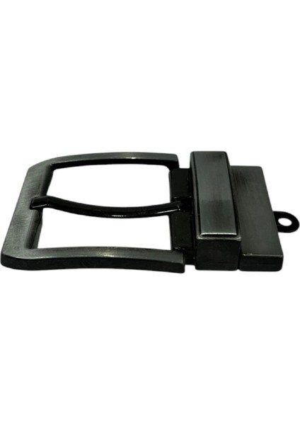 Kemer Tokası 4,5 cm Döner Kafa 1 Adet Siyah Silme (Leathercraft, Deri Hobi)