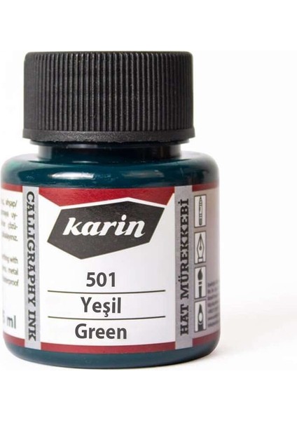 Hat Mürekkebi 45 ml Yeşil 501