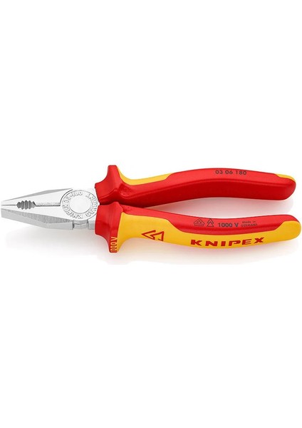 03 06 Vde Kombine Pense 180 mm - KNI0306180