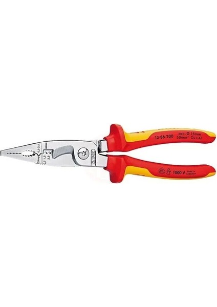 97 78 Yüksük Sıkma Pensi Vde 180 mm - KNI9778180