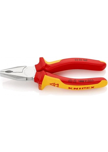 03 06 Vde Kombine Pense 160 mm - KNI0306160