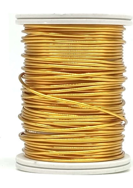 Çiçek Teli 1 mm Altın 4 Metre