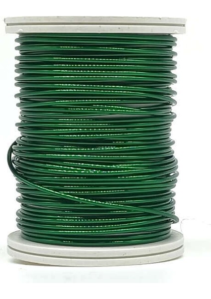 Çiçek Teli 1 mm Yeşil 4 Metre
