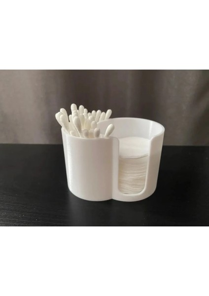 Pamuk ve Kulak Çubuğu Düzenleyici, Banyo Organizer, Banyo Standı