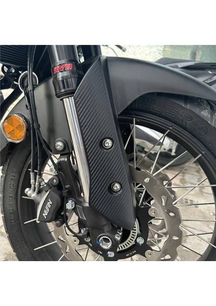 Jawa Rvm TEKKEN500 2024 Ön Çamurluk Yan Karbon Kaplama Sticker Etiket Modeli modelleri