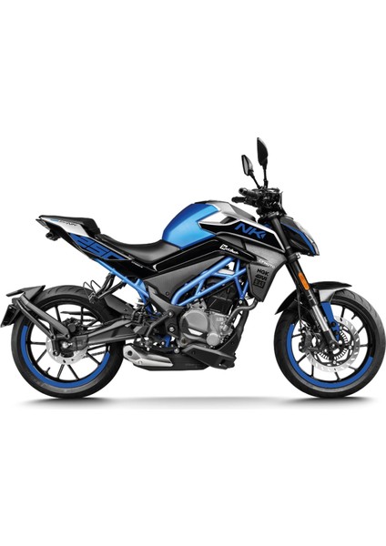 Cf Moto NK250 Mavi Stıcker Etıket Takım Stıcker Etıket Modelı modelleri