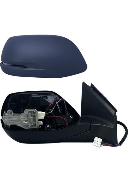 Dış Dikiz Aynası Honda Cr-V 2013-2016 Elektrikli, Isıtmalı, Sinyalli, Otomatik Katlanır, Astarlı Kapak, 9 Pin