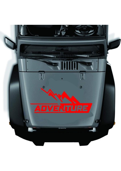 Adventure Off Road Kamp 4x4 Sticker Araba Oto Motosiklet Karavan Etiket 02113