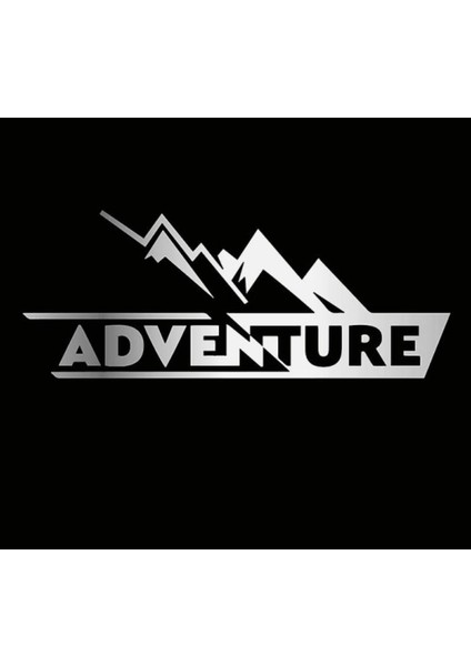 Adventure Off Road Kamp 4x4 Sticker Araba Oto Motosiklet Karavan Etiket 02113