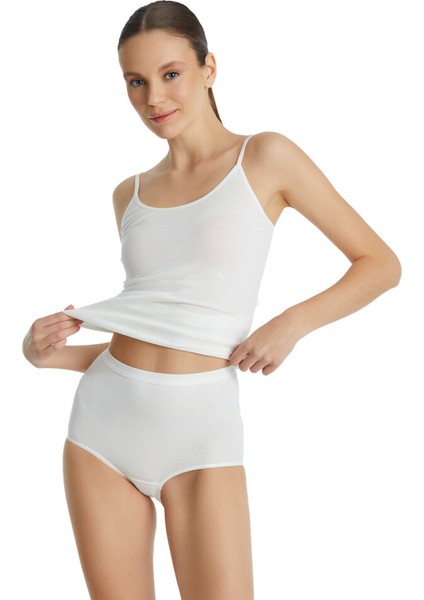 Kadın Slip Külot Essential 1314 - Krem