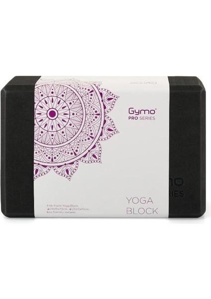 Pro Series Büyük Boy Yoga Blok Siyah